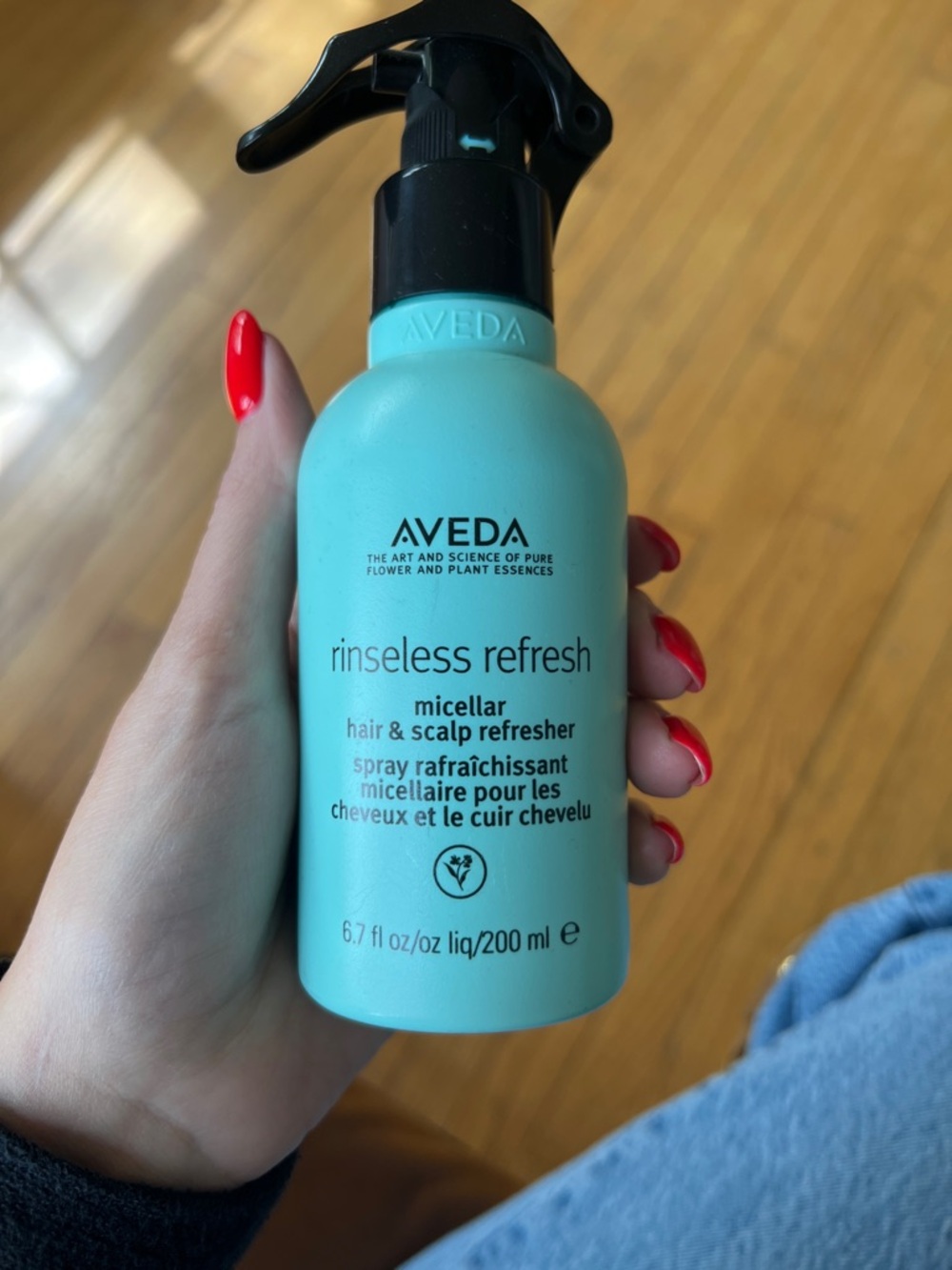 AVEDA Rinseless Refresh Micellar Hair & Scalp Refresher - Aqua